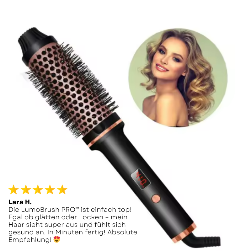 LumoBrush PRO™ - Vielseitige Rundbürste