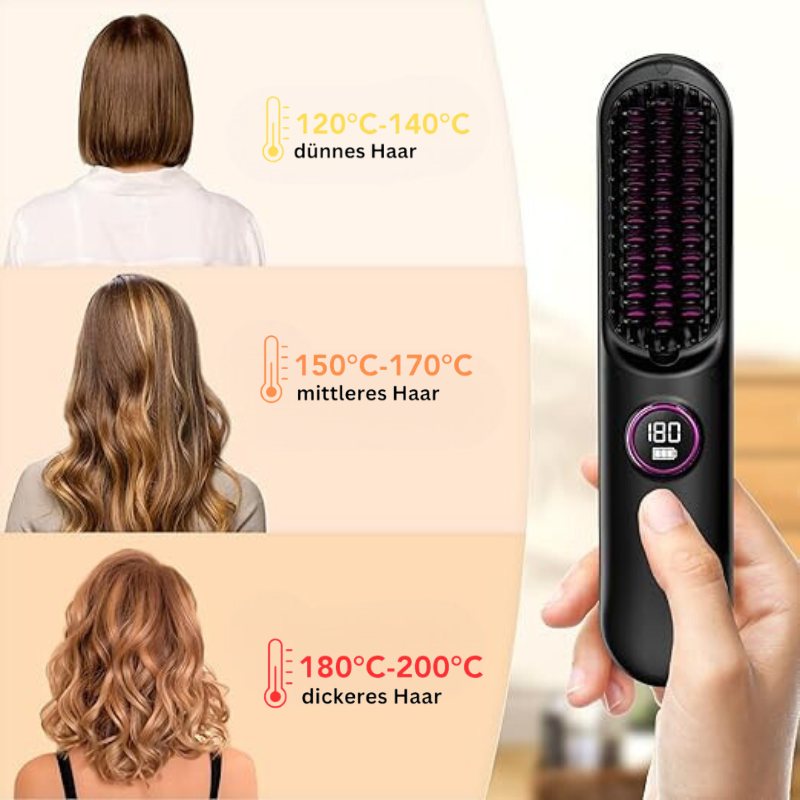 LumoShine Brush® - Vielseitige Bürste für jeden Haarstyle