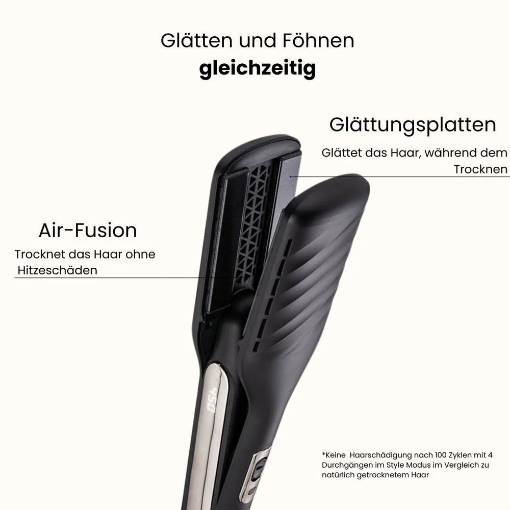 LumoStraight Pro® - 2-IN-1 Föhnen & Glätten