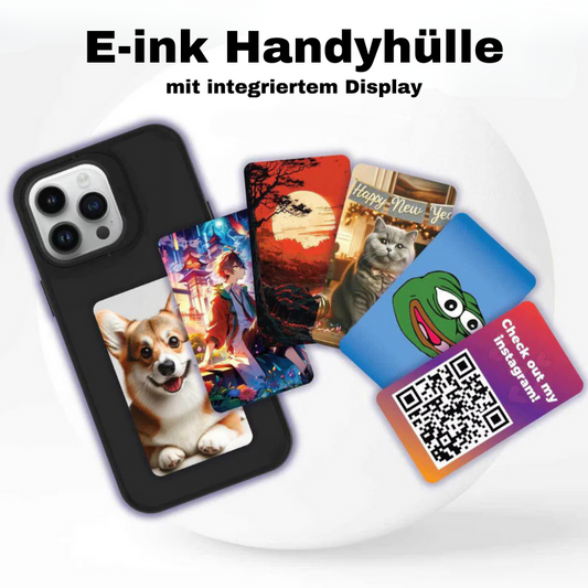 E-ink Case® - Handyhülle mit integriertem Display