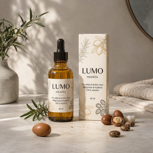 Lumo Haaröl® - Dein Haarwunder für sichtbar volleres & dichteres Haar