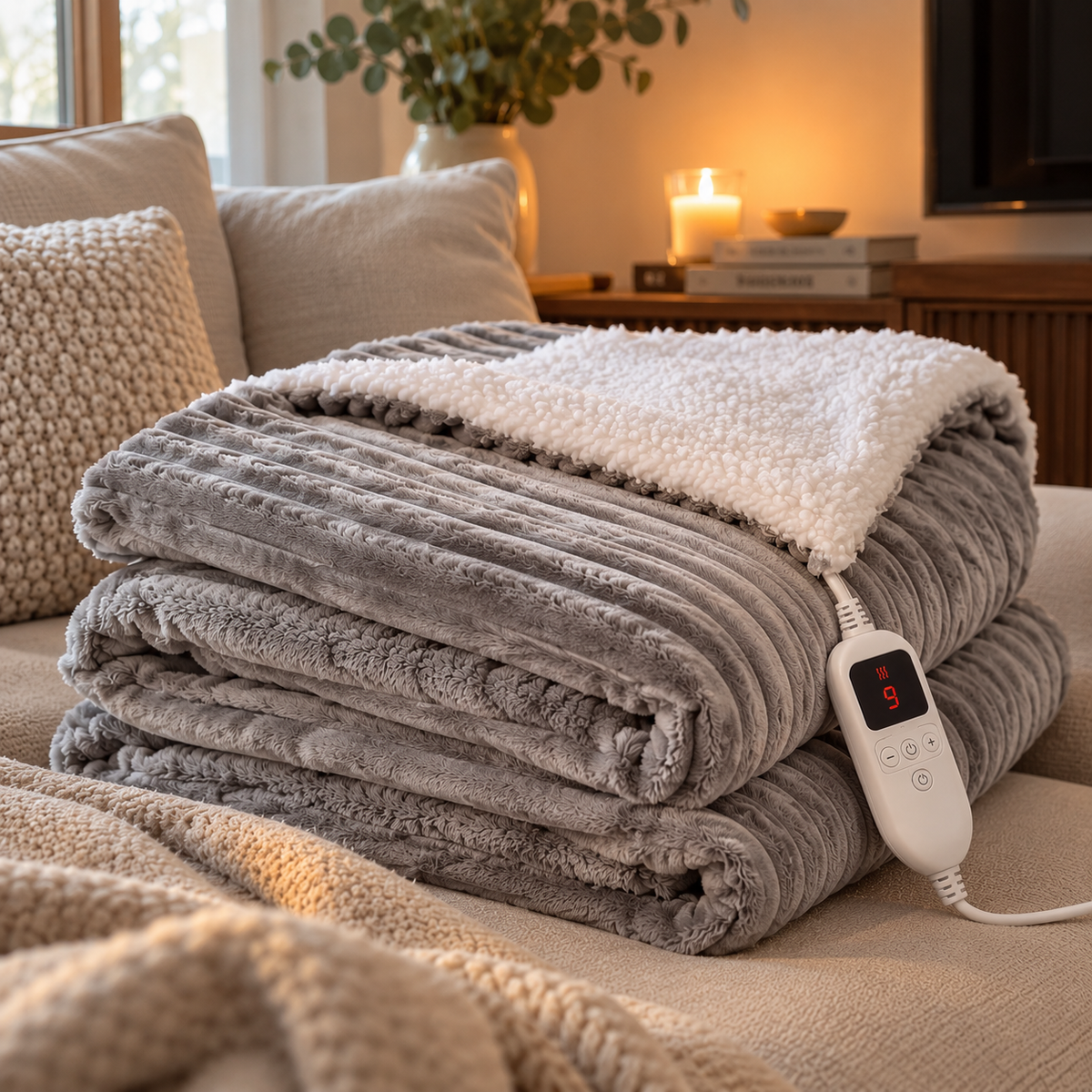 Wohlfühldecke - Beheizbare Kuscheldecke®